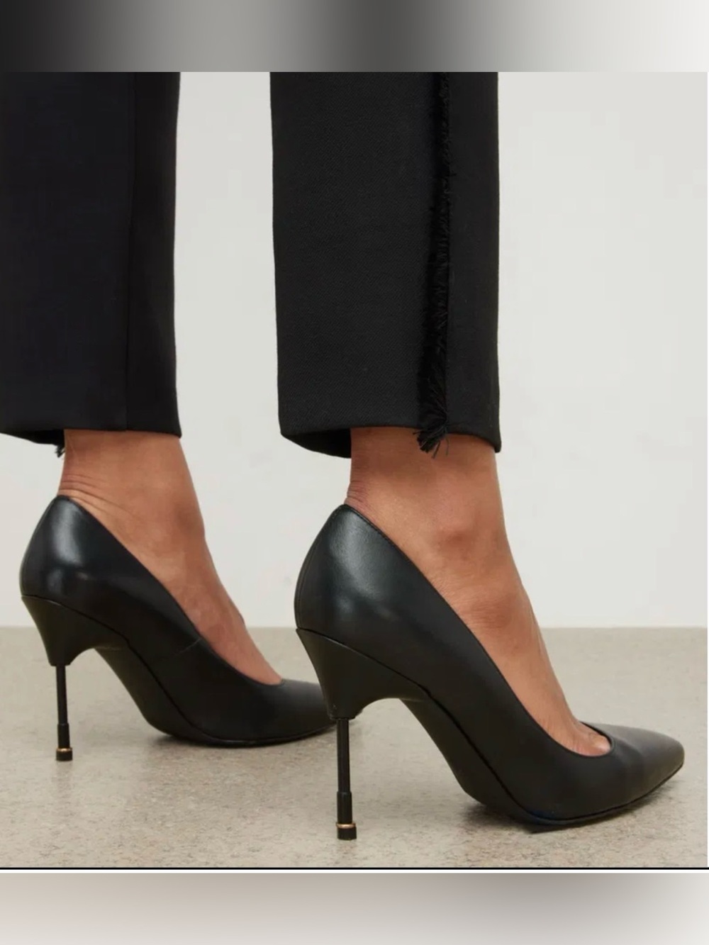NEW AllSaints Nova Leather Court Shoes size 40